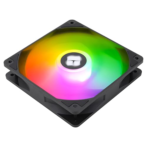 Miniatura 36 de Thermalright Ventilador de CPU TL-C12CW, ventilador silencioso PWM de 4.724 in 4Pin PWM, con rodamiento S-FDB incluido, hasta 1550 RPM