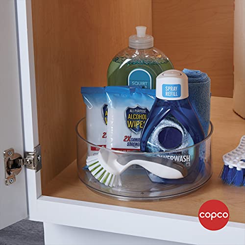 Copco Rotating Storage Turntable, 9-Inch, Clear #TOP4