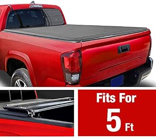 MaxMate Soft Tri-Fold Truck Bed Tonneau Cover for 2005-2015 Toyota Tacoma | Fleetside