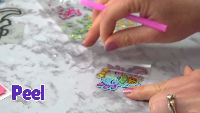 Amazon.com: Creativity for Kids Big Gem Diamond Painting Axolotl
