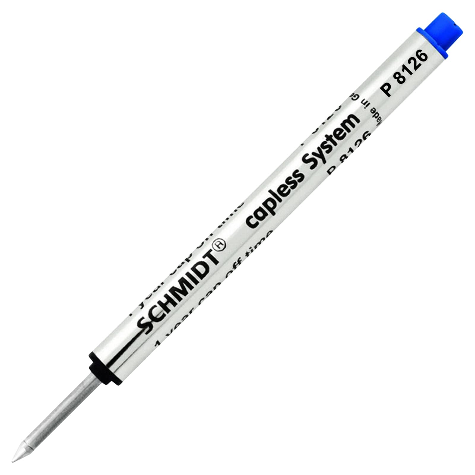 Monteverde recambios para corto Schmidt P8126 sin tapa azul punta fina bolígrafo de punta redonda – 81266
