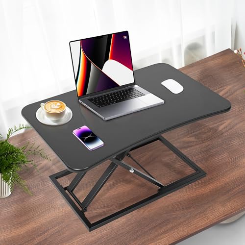 OXIZER KX㏸~fXN, gsv݌v, V73×47cmRpNg, iK6-38cm, /ʌp, ω׏d30kg, É~@\, fA[^[, ^t[ (ubN) [sAi]