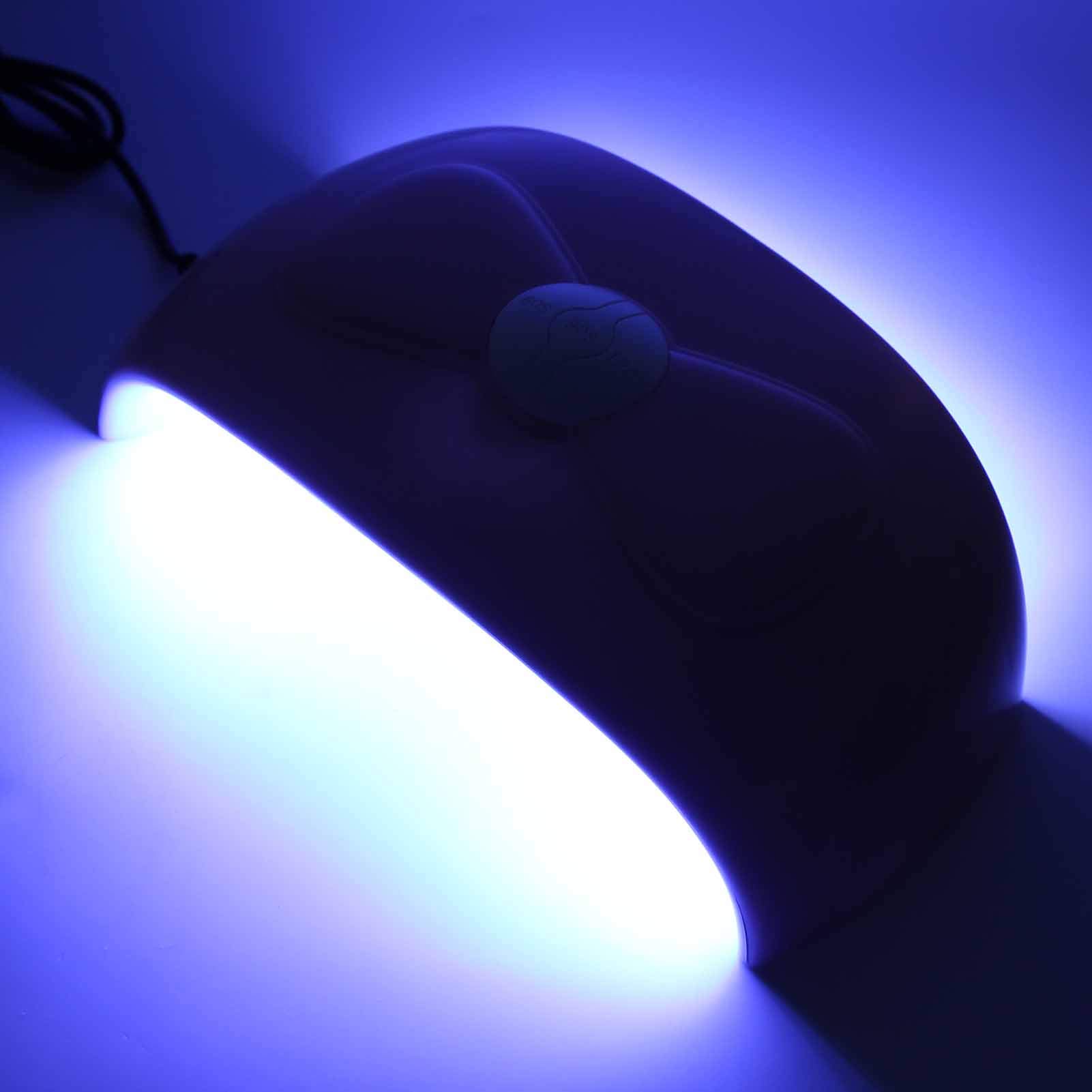 Lampa do paznokci, 54W profesjonalna suszarka do paznokci żelowy lakier do paznokci lampa utwardzająca Manicure lekka maszyna do zdobienia paznokci z 3 timerami do domu i salonu paznokci