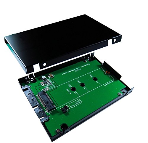 ZTC Sky 2.5” Enclosure M.2 (NGFF) SSD to SATA III Board Adapter. Multi Size Fit with High Speed 6.0GB/s. Model ZTC-EN006