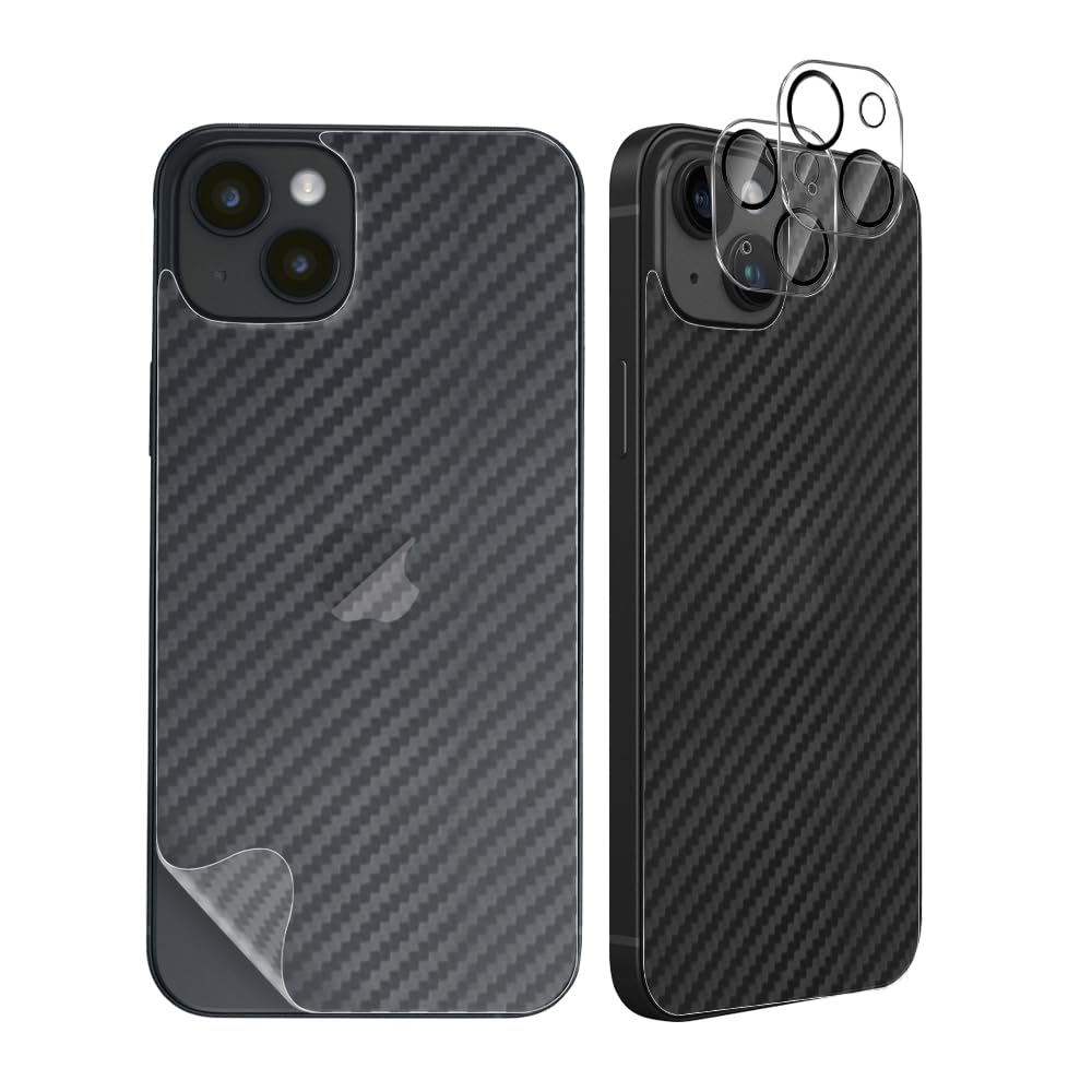 Amazon | MosFoil 【4枚セット】iPhone 15 対応 背面フィルム 2枚 + 