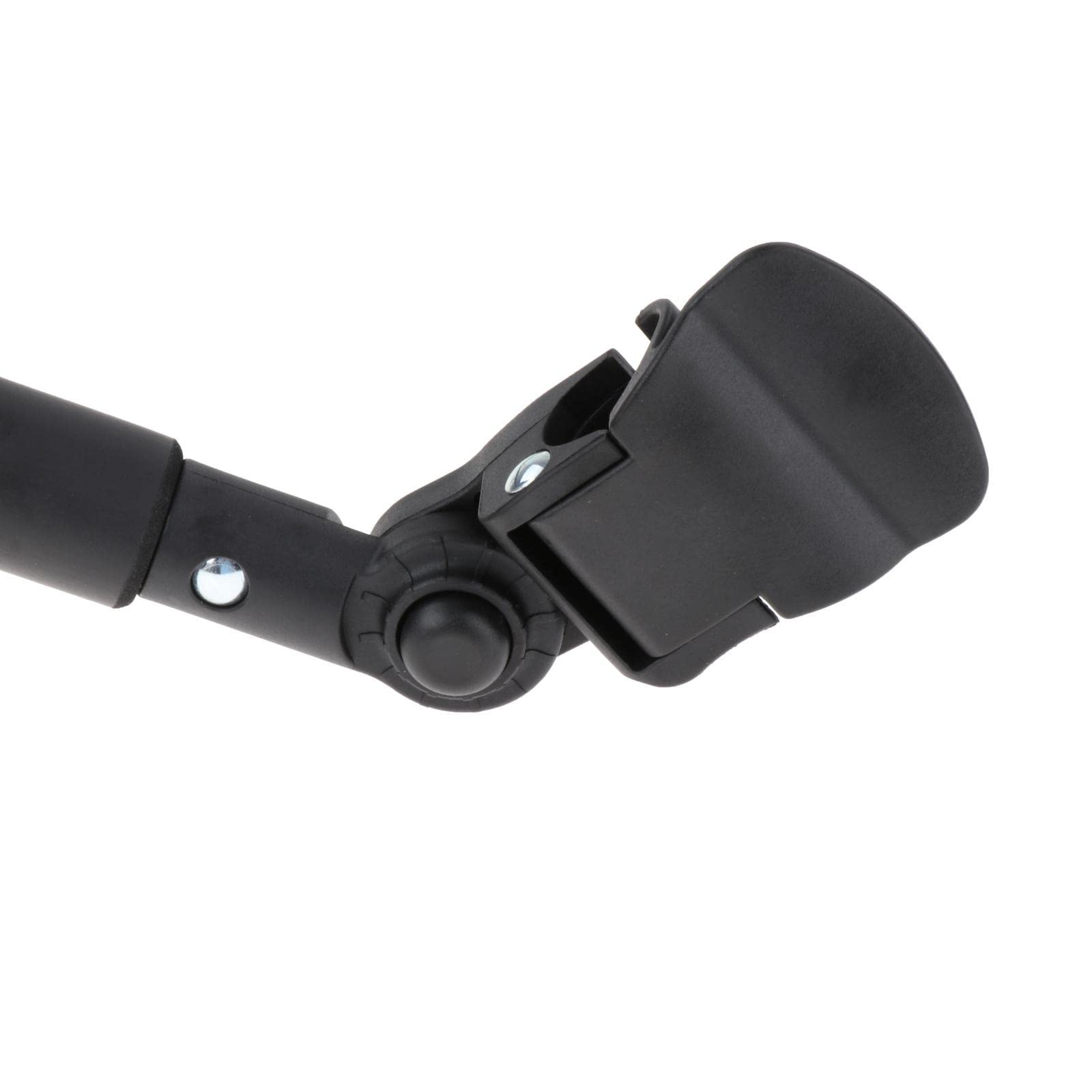 Manillar para Cochecito Infantil Barra de Apoyo Acolchada Y Extraíble Universal en PU Cuero Reposabrazos Ergonómico Adecuado para Paseo Familia, silicona