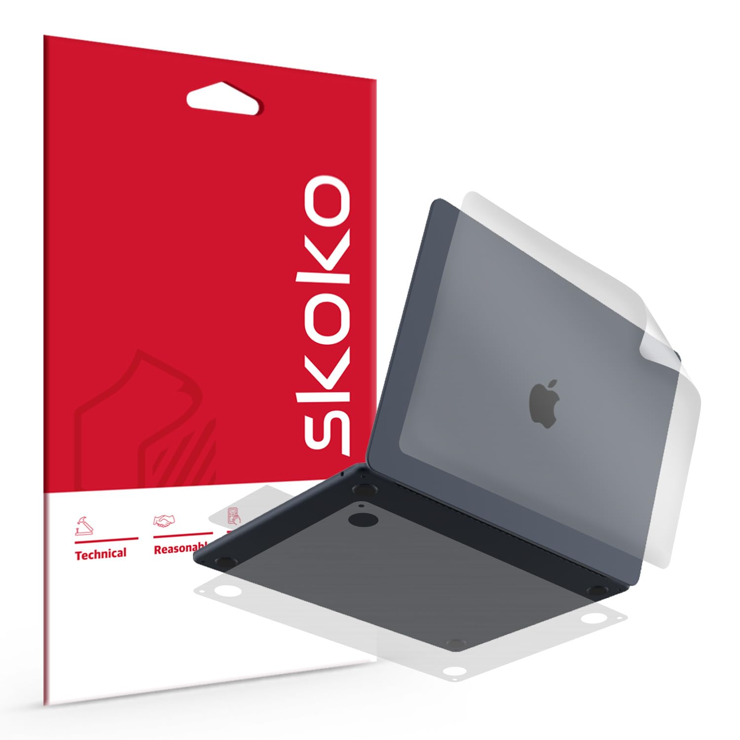 Amazon.com: skoko Invisible Matte Full Body Skin for MacBook Air