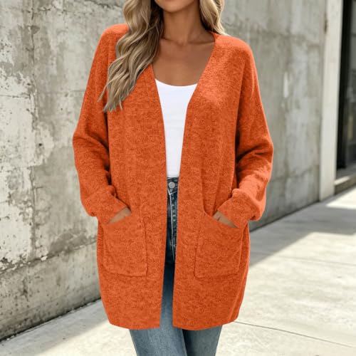 Cardigan Sweaters for Women Open Front Coats Long Sleeve Fashion Jackets - image 2