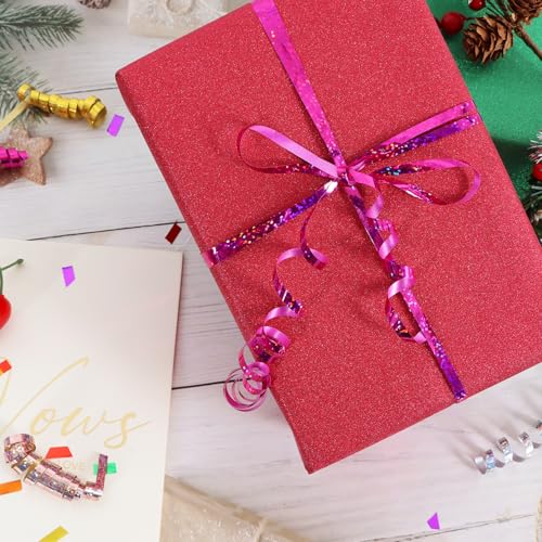 500 Meter Rose Ballonband Geschenkband Geschenkverpackung für Party Festival Art Craft Dekor Florist Blumen Dekoration