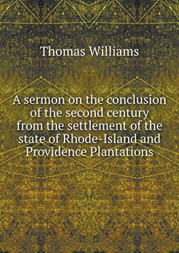 A sermon on the conclusion of the second centur... 5519179670 Book Cover