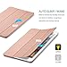 ProCase Smart Case for 10.5” iPad Air 3rd Generation 2019 / iPad Pro 2017, Slim Stand Cover with Translucent Frosted Back for iPad Air 3 -Rosegold