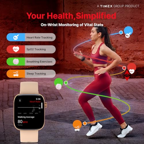 Image of TIMEX iConnect Navigator 1.83 inch(4.6cm) Display with Turn By Turn Navigation & BT Calling Smartwatch for Unisex - TWIXW903T