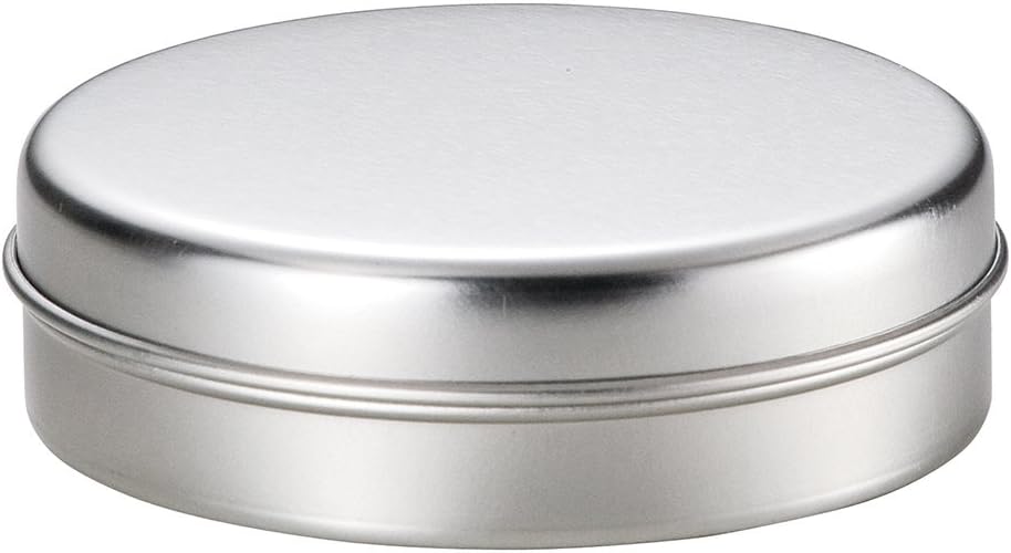 リテーナーケースにぴったり(新潟精機 BeHAUS 日本製 ブリキ缶 メンタム C-200ME)