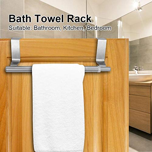 Towel Rack Stainless Steel Retractable Bath Double and Single Bar Towel Shelf Holder for Bedroom Bathroom Kitchen Living room(1#) - Image 3