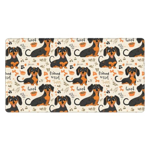 Tapis de souris de jeu antidérapant grand format pour protéger le bureau des rayures