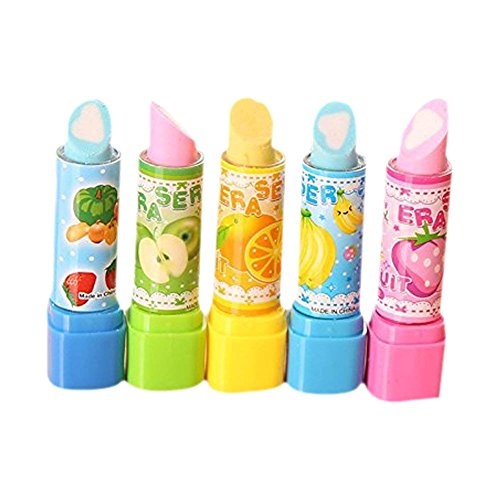 Kentop, set di 4 gomme da cancellare a forma di