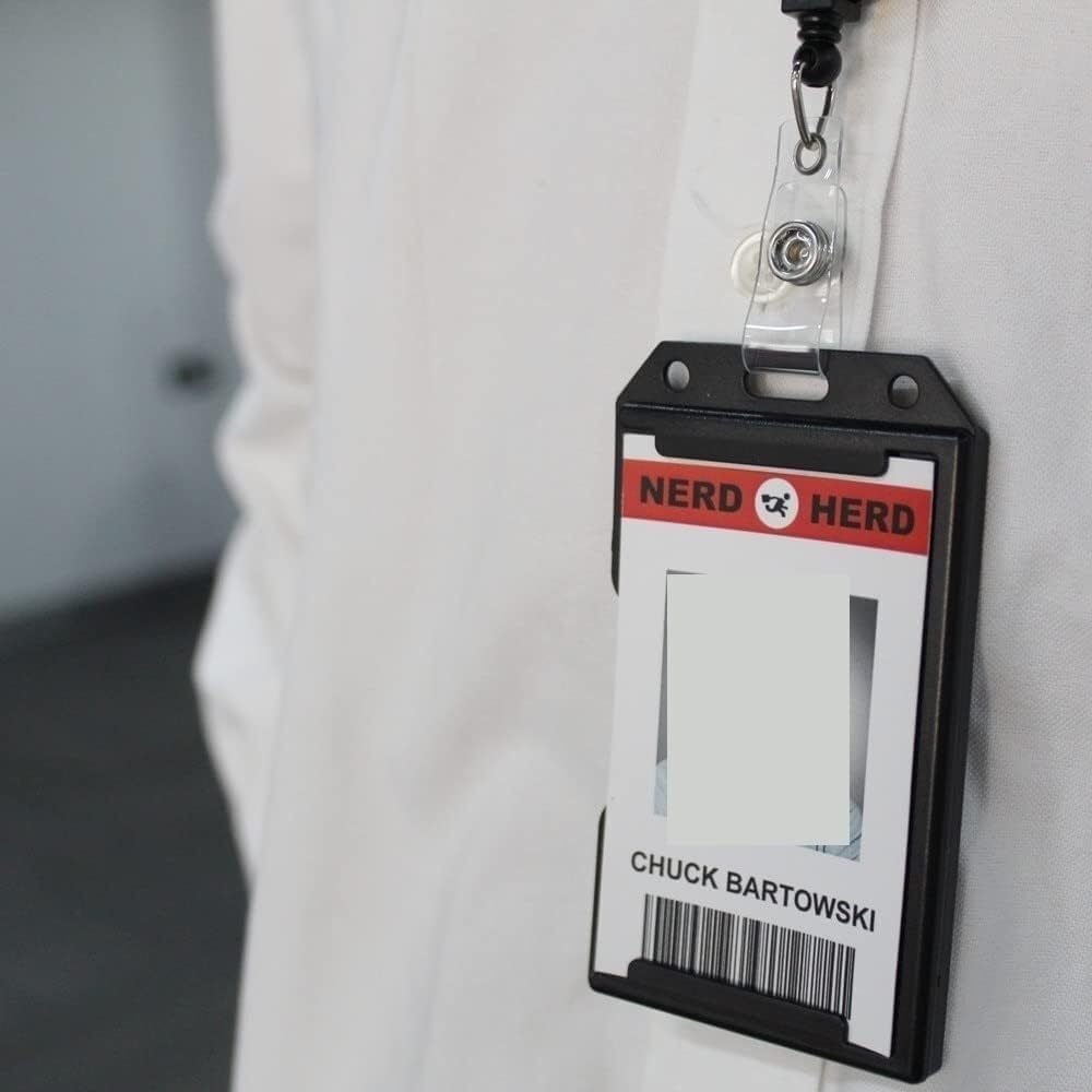 Ausweishalter, Kartenhalter mit Umhängeband, 3-teiliges Ausweis-Kreditkartenetui, Arzt, Krankenschwester, Namensschild, Arbeitsausweishüllen, Umhängeband, Umhängeband for Mitarbeiter, Firmenausweis, e