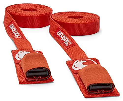 Northcore Surfing and Watersports Accessories - 3.6M Standard Tie Downs - Red
