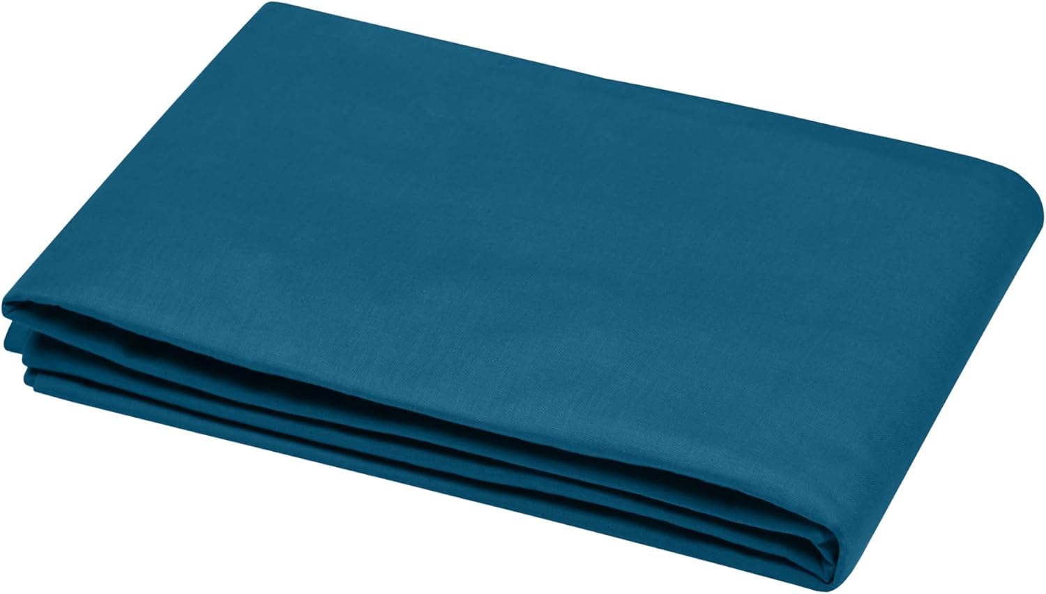 STOF - Flat Sheet - Size 180 x 290 cm - 100% Oeko-Tex Certified Cotton - Linen Colour - Eden Model - Bed Linen for Home - Soft and Comfortable
