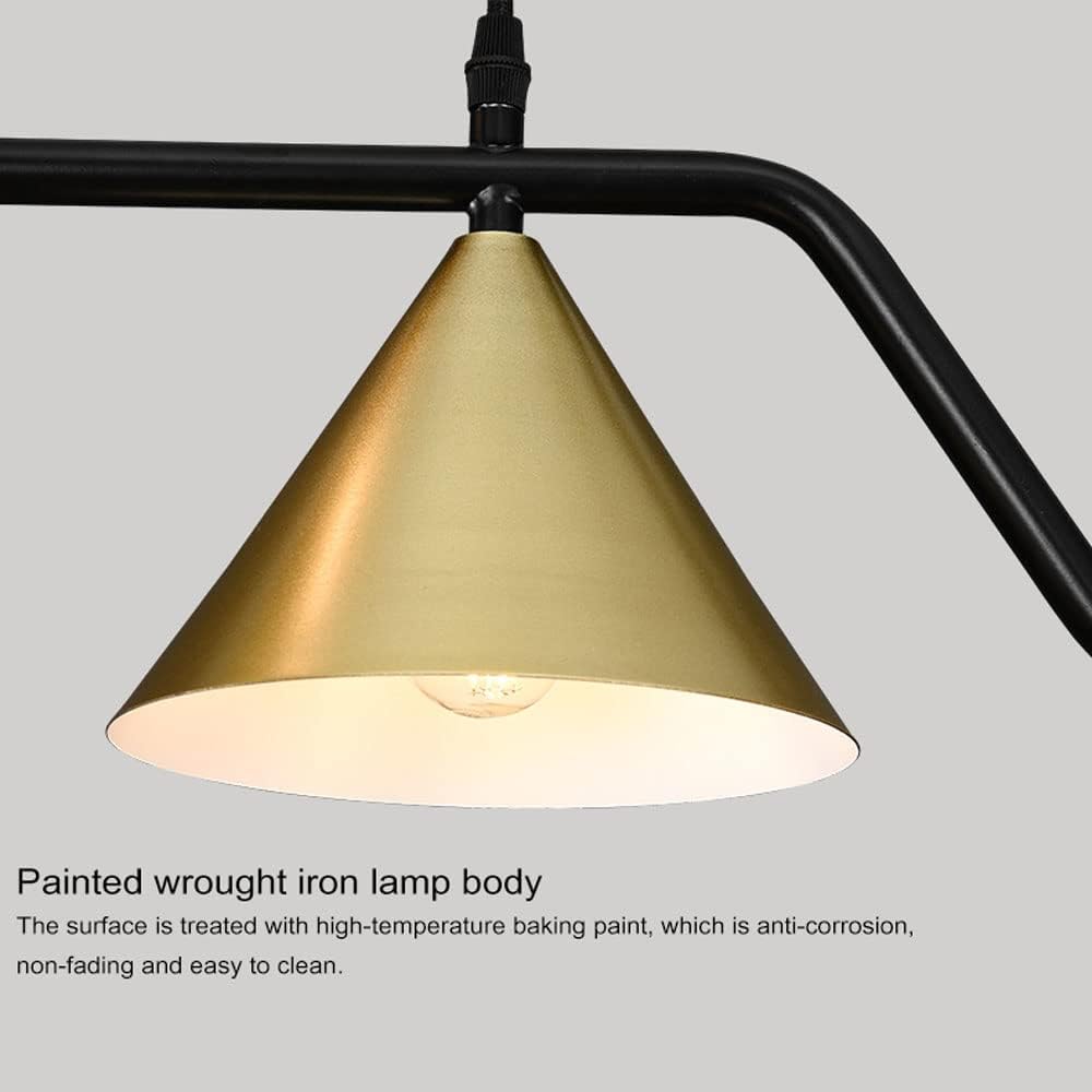 Modern Pendant Light, 4/5/6-Lights Glass Globe Shade Pendant Lighting, Adjustable Wave Linear Chandelier Hanging Linear Island Light Fixtures for Dining Room Living Room Kitchen