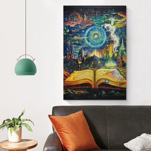 Cuadros modernos impresiones lienzo de alta definicion magia 50x75 4