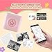 vretti Sticker Printer - TP2-Y Mini Portable Thermal Printer Inkless Sticker Maker Machine Bluetooth Label Maker Pocket Instant Print for Study Graphics, Anatomical Diagrams, Photos, Students