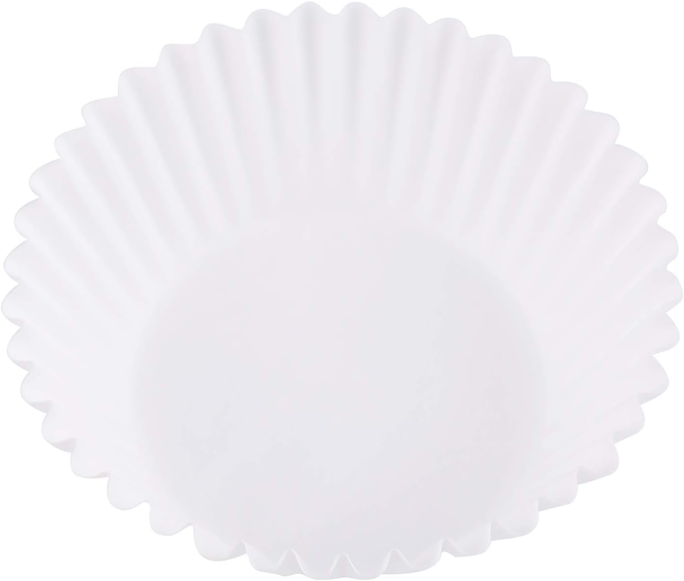 Tosnail 2000 Packs Standard Cupcake Liners Muffin Liner Muffin Wrappers Food Grade & Grease-Proof Paper Baking Cups - White - Image 3