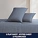 Nautica - Queen Sheets, Premium Cotton Percale Bedding Set, Plaid Home Decor, Oeko-Tex Certified (Reece Plaid Navy, Queen)