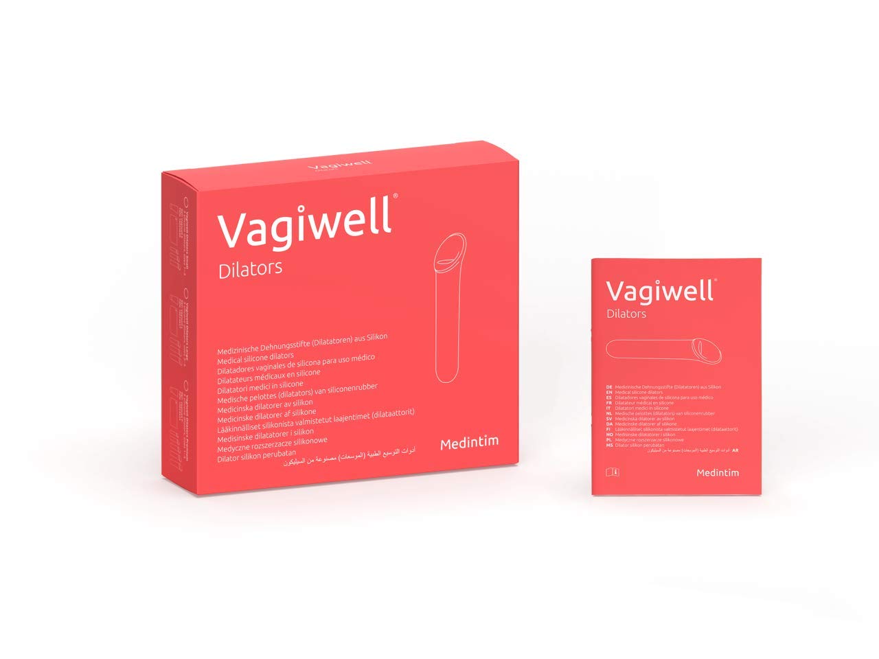 VAGIWELL Dilator Gr.5 LS 33,4/35,8/181 mm weiß