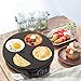 Leogreen - Creperá Eléctrica, Maquina para Hacer Crepes, Plato de 4 ranuras,...