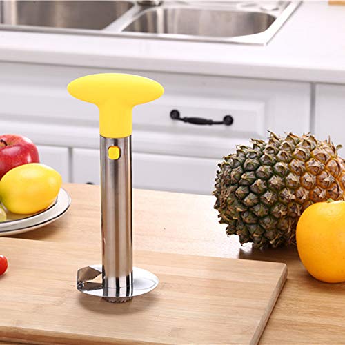 Nishore Pineapple Corer Aço Inoxidável Cortador de Abacaxi Aço Inoxidável Cortador Cortador de Fruta