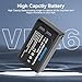 GOROFO VB26B VB26A VB26 VB30 Pro Replaceable Battery for GODOX V1 V1S V1N V1C V1F V1O V1 Flash and V860III V860III-S V860III-C V860III-N V860III-O V860III-F V850III AD100PRO Camera Flash Speedlite