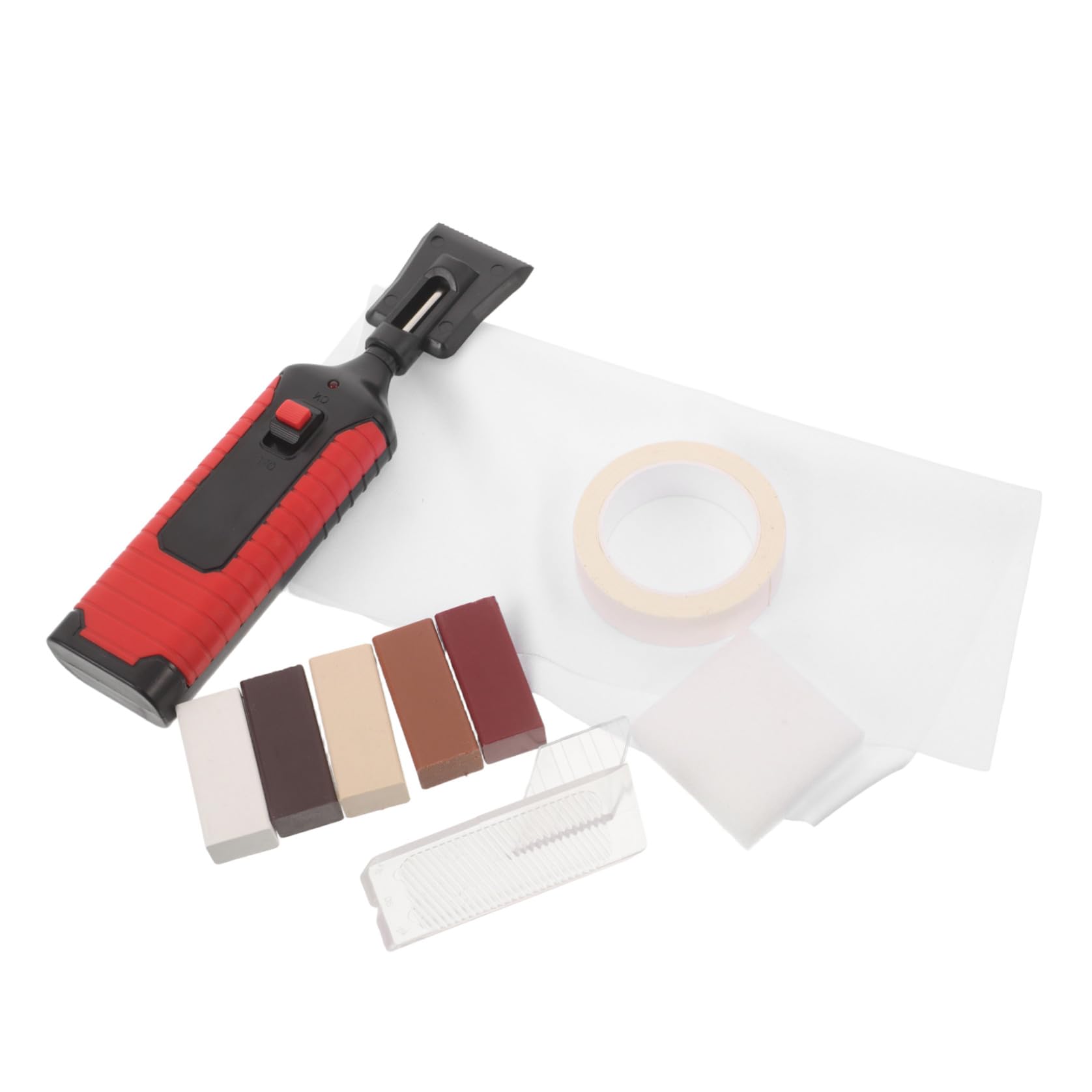 TOYANDONA Kit di Riparazione per Pavimenti in Legno con Copri Graffi e Strumenti per Rimuovere Segni Facile da Usare per Manutenzione Domestica