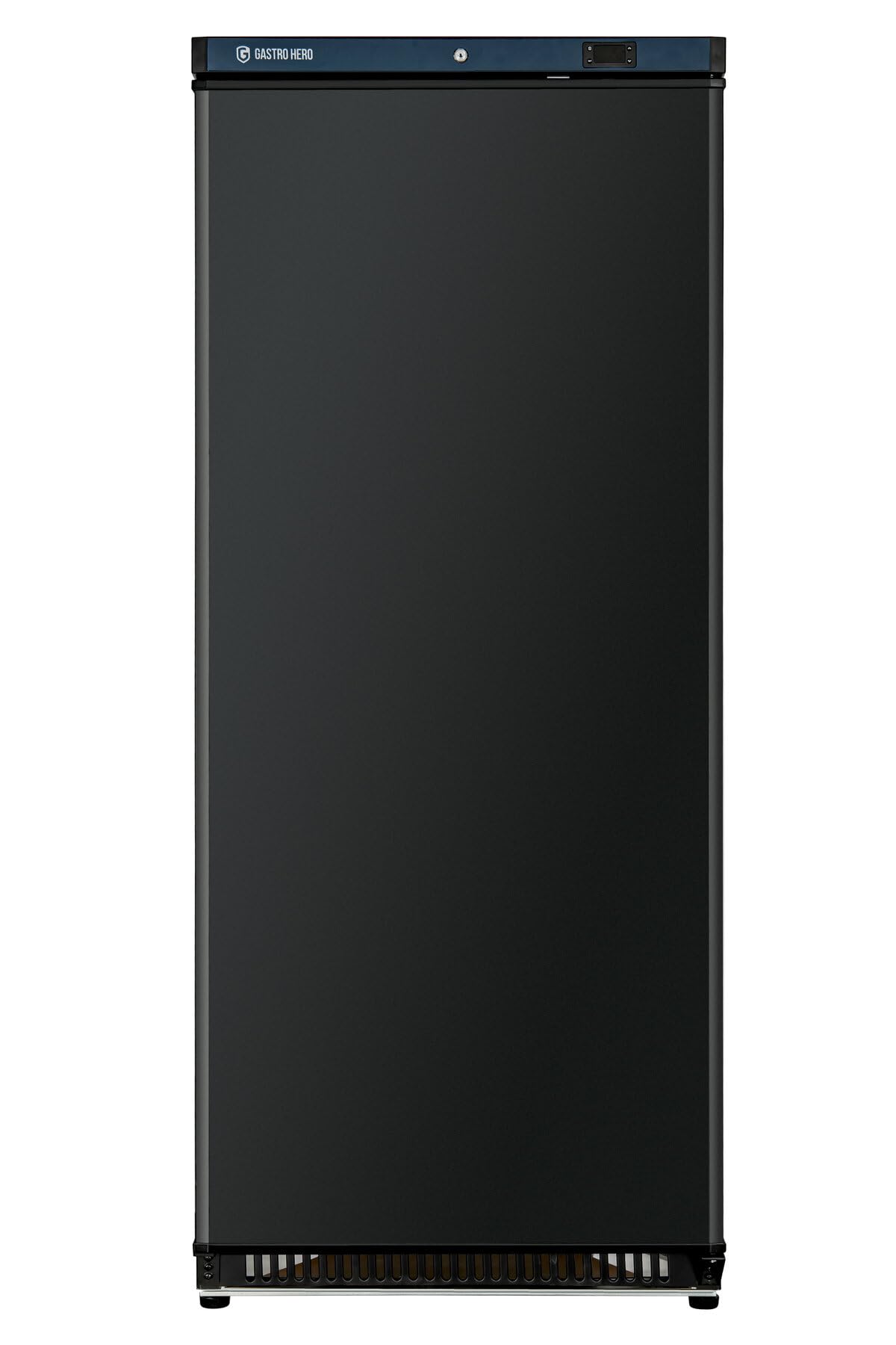 GastroHero Storage refrigerator ECO 600 black 562 liters - Commercial refrigerator with circulation cooling - 0 to +8°C - automatic defrosting - digital thermostat - lockable