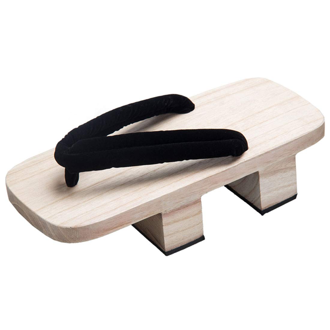 Mens Wooden Geta Sandals Clogs Flip Flop Two Teeth Japanese