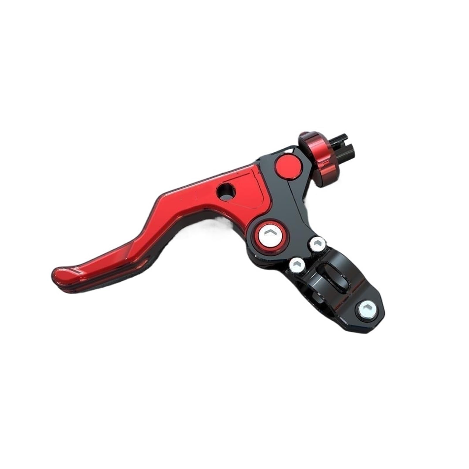 ZhanNuoBHd Brake Clutch Lever for NSR250 for MC18 for MC21 for MC22 for MC19 for CBR250 for CBR400 for NC23 for NC29 for CBR250 CNC Short Stunt Clutch Lever Perch Handlebar(Red)
