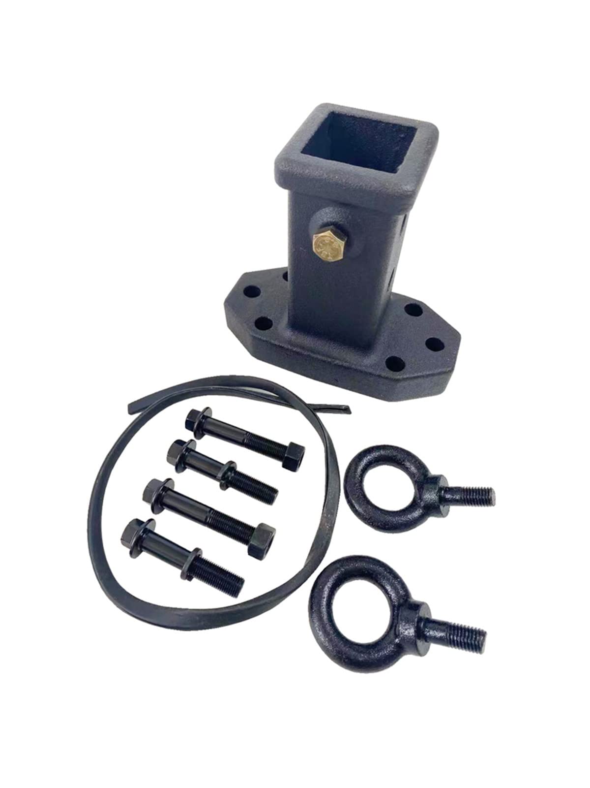 Hak holowniczy Przyczepa 2 '' 50x50 Hood Hood Hitch Receiver Tube Adapter Adapter Hitch Receiver Bolt na przyczepie specjalnej