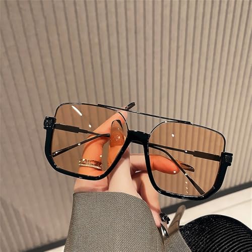 Summer Semi-Rimless Sunglasses For Women Men Retro Frame Sun Glasses Shades UV400 Eyeglasses2