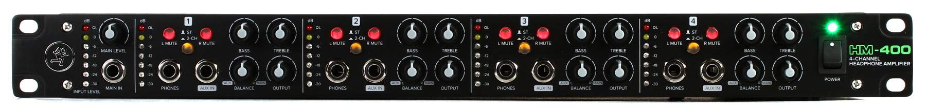 Mackie HM-400 4-Channel Headphone Amplifier