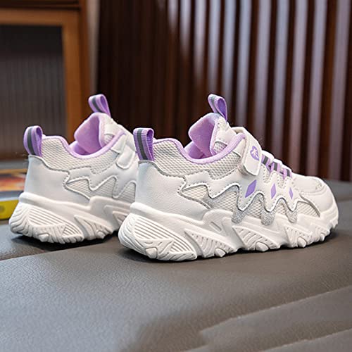 Boys Girls Lightweight Sneakers Kids Mesh Breathable Tennis Sports Shoes Non Slip Lace-up for Running/Walking 7