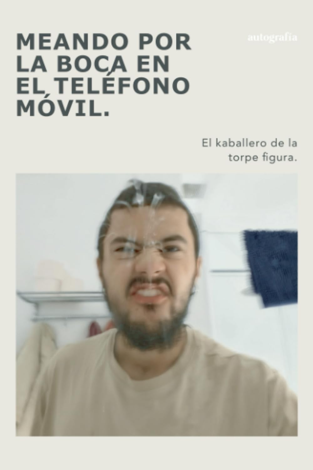 Meando por la boca en el teléfono móvil