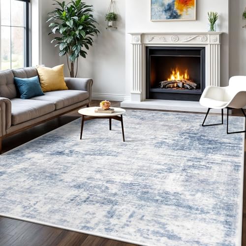 IOHOUZE Abstract Area Rugs 6x9 Ft Washable Rugs for Living