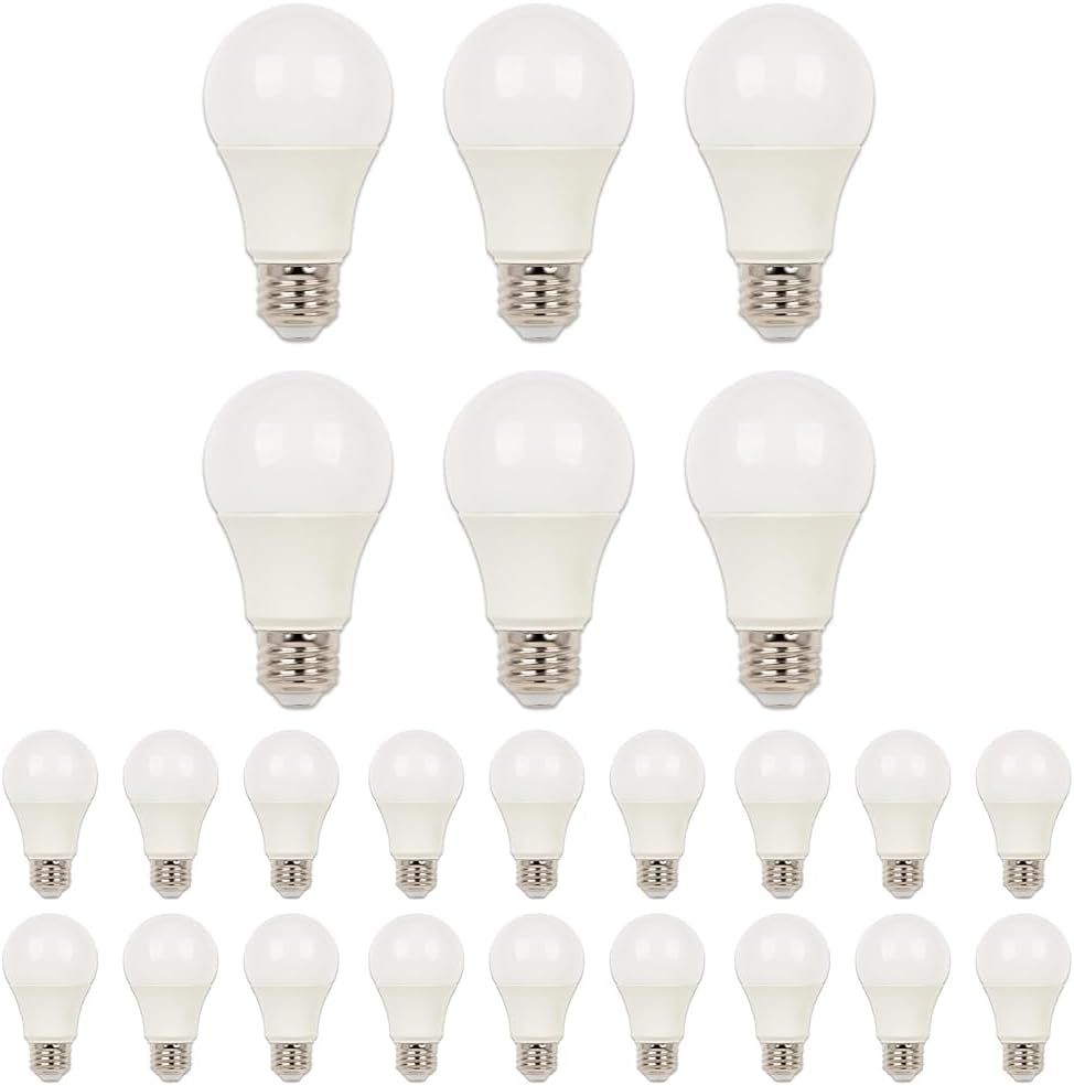 Westinghouse 5229120 14 Watt (100 Watt Equivalent) A19 Daylight LED Light Bulb, Medium Base,(Pack of 24)