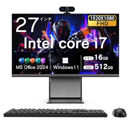 Amazon.co.jp: VETESA デスクトップパソコン Core i7 27インチIPS 高