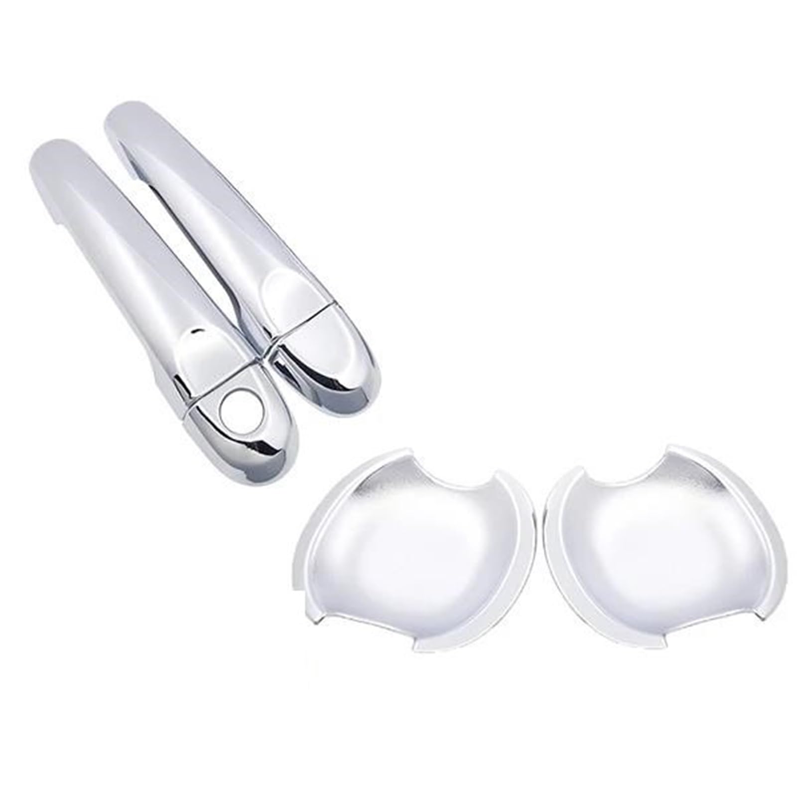 Hjkdsz Style 6 Car Door Protection For Nissan For Juke F15 For Infiniti Esq 2010~2019 Car Exterior Door Handle Cover Car Door Handle Protection(Style 6)