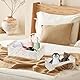 Braided Storage Baskets, Boho Deko, Geflochtene Körbe, Aufbewahrungskörbe aus Baumwollseil, Mehrzweck-Organisationsbehälter für Badezimmer, Wohnzimmer und Schlafzimmer (Weiß：2)