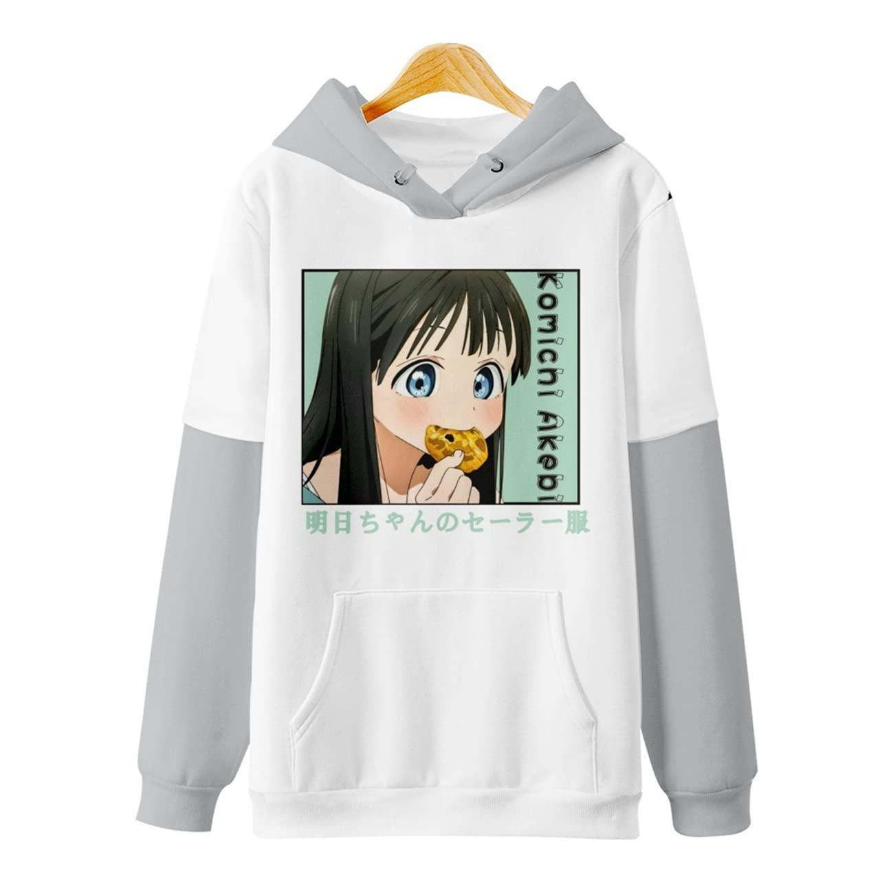 明日ちゃんのセーラー服 ジップパーカー 楽天市場】パーカー セーラー襟 前開き ジップアップパーカー