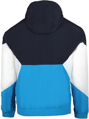 Vista 3 de Tommy Hilfiger Chaqueta cortavientos retro ligera Taslan con capucha Popover resistente al agua para hombre