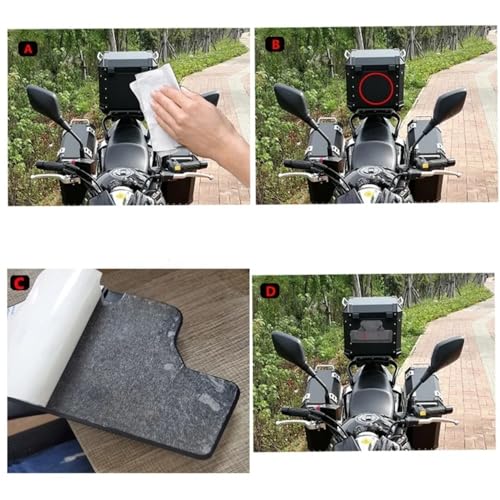 Accessoires dossier de moto S1000XR coussin de rechange rigide - 5