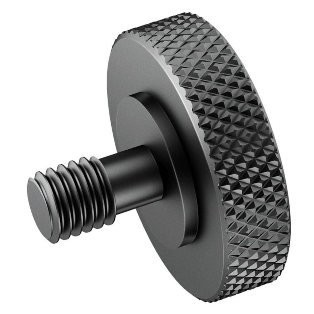 Elnwnnkc Camera 1/4inch Screw Mount Adapter Thumb Screw Quick Release Base for Tripod Flashing Light Bracket Photography